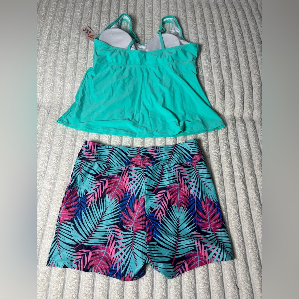 Tropical Print Swim Set - Picture 10 of 11
